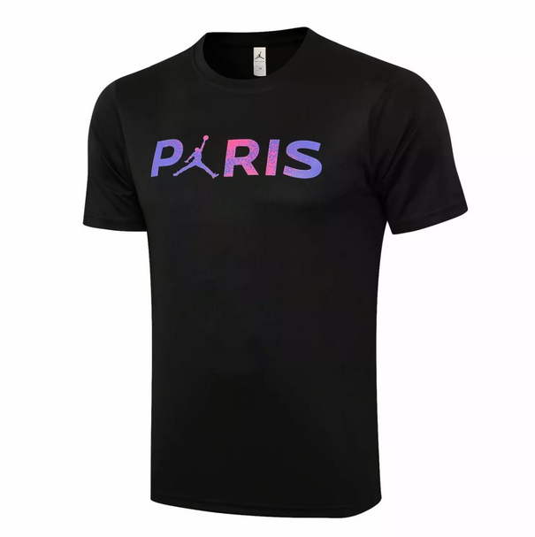 2021/22 PSG Black PARIS T-Shirt